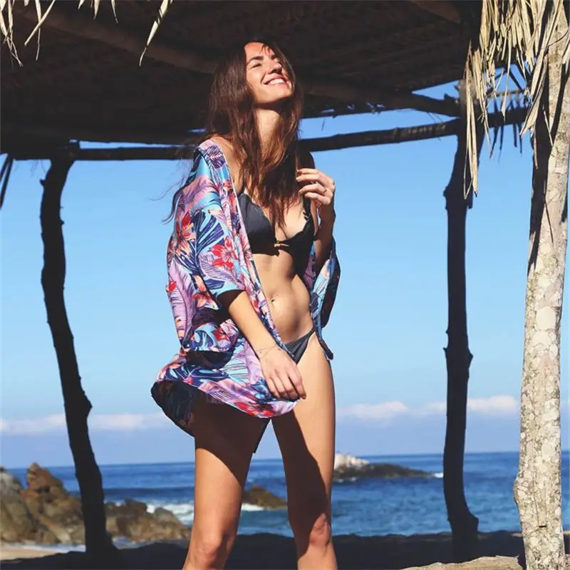 Cotton Beach Cover up Kaftans Sarong Bathing Suit Cover ups Beach Pareos Swimsuit Cover up Womens Swim Wear Beach Tunic#Q937
