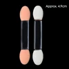 10pcs Nail Powder Brushes Sponge Glitter Picking Disposable Double Sided Eyeshadow Applicators Brush Makeup Cosmetic Tools TR194 3