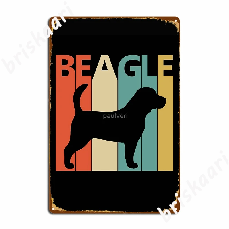 Vintage Beagle Dog Metal Signs Club Pub Garage Targhe Vintage Targhe In Latta Poster
