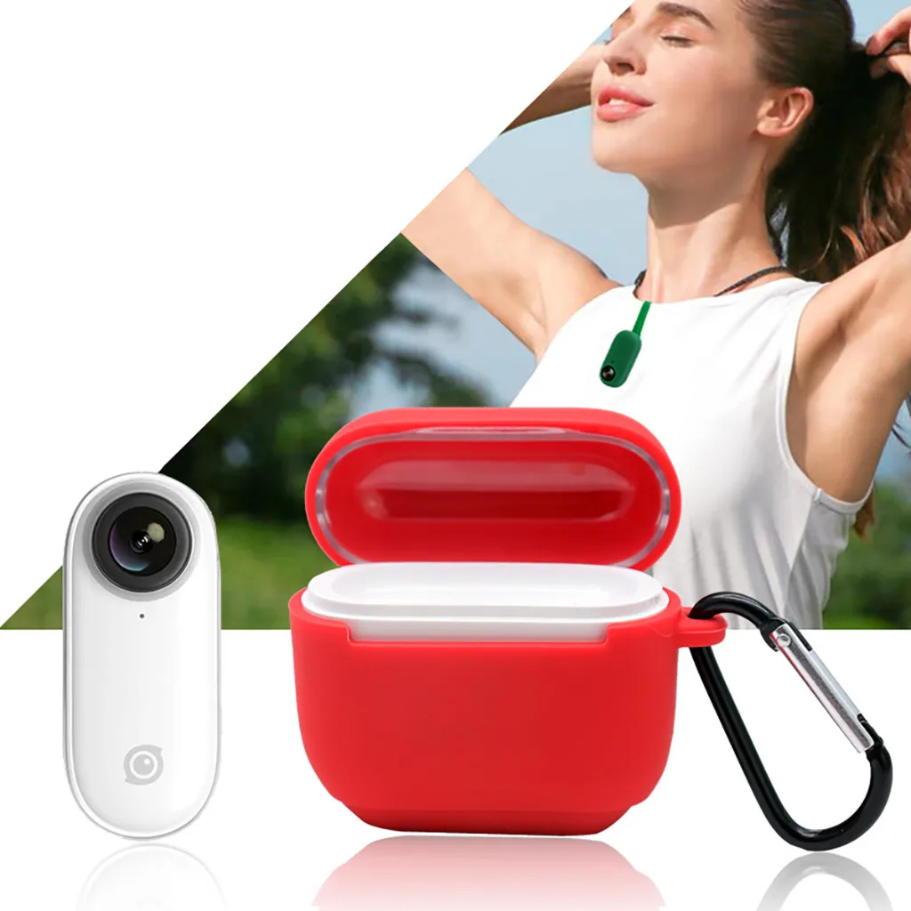 Функция "антипотеря Защитная крышка чехол для планшета Lenovo Insta360go Камера силиконовый защитный чехол Крышка зарядный чехол Крышка