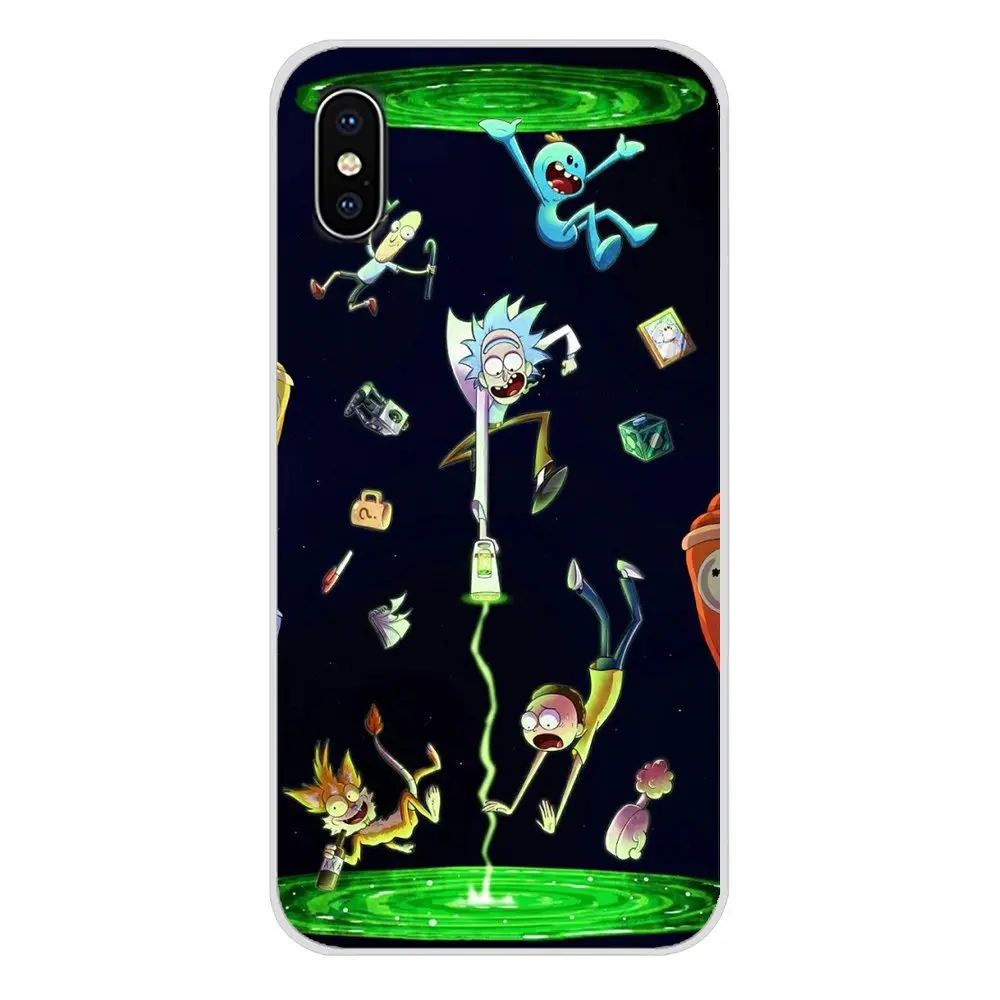 Забавный мультфильм комикс Рик и Морти силиконовый чехол для Huawei G7 G8 P7 P8 P9 P10 P20 P30 Lite Mini Pro P Smart Plus