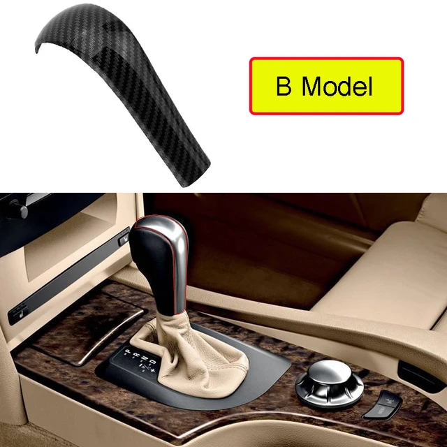 Auto Innen ABS Schalthebel Abdeckung Aufkleber Für BMW 1 3 5 serie X5 Z4  E90 E92 E93 E60 E48 e81 E82 E84 E87 E85 E53 E89 - AliExpress