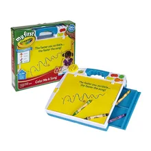 Американская детская серия Crayola, музыкальный альбом для рисования, Детская развивающая игрушка, 81-1364