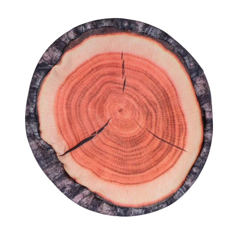 Домашний декор цилиндрическая Древесина Дизайн бревна Подушка Автомобильная поясничная Подушка для спины