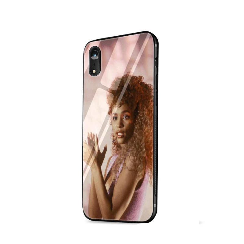 Чехол для телефона из ТПУ стекла для iPhone 5 5S SE 6 6S 7 8 Plus iPhone 11 Pro XR X XS максимальный чехол Whitney Houston