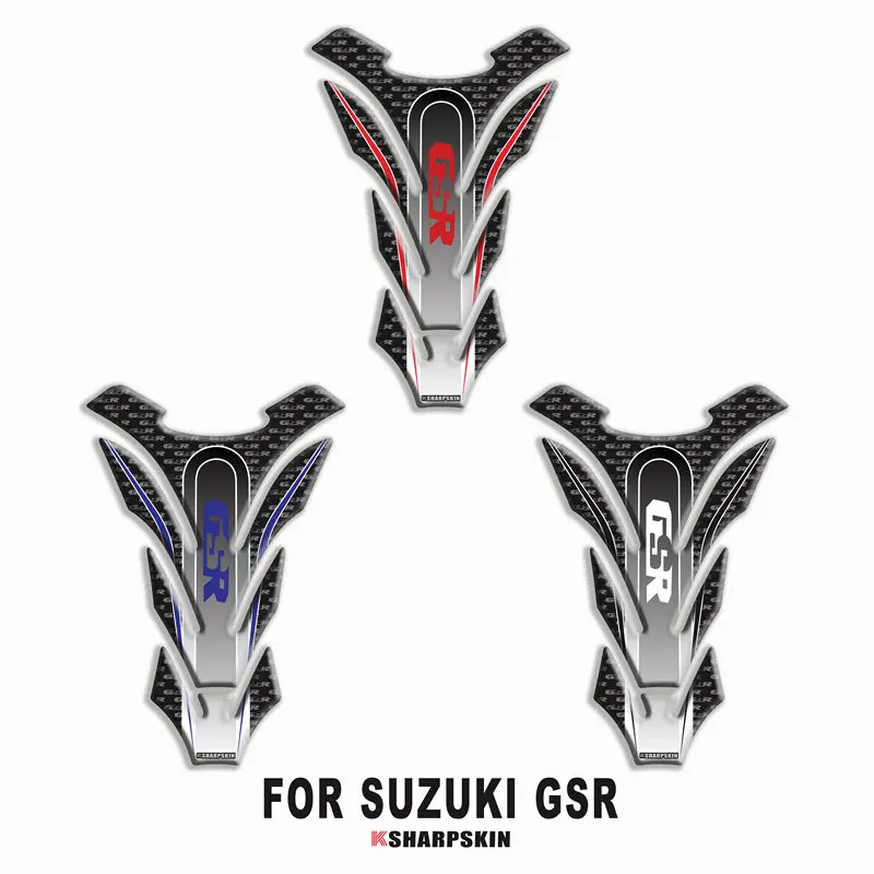 

3D наклейка ADESIVI, наклейка GSR с защитой эмблемы, наклейка для танка SUZUKI GSR Universal gsr750 gsr600