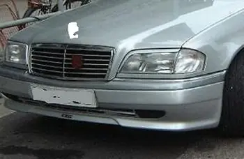 

Unpainted Fiberglass Headlight Eyelids Eyebrows for 1997-2002 Mercedes-Benz W202 C Class