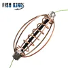 FISH KING 20-45g Fishing Hook Artificial Lure Bait Cage Set Fishing Feeder Baitholder Carp Lead Sinker Swivel Fishing Tackle ► Photo 3/6