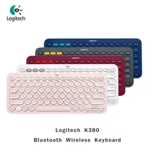 

Logitech K380 Multi-device Bluetooth Wireless Keyboard Linemate Multi-color Windows MacOS Android IOS Universal Ipad Keyboard