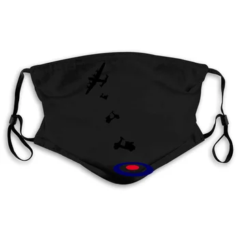 

MODS SCOOTER BOMBER TARGET RAF bikes MOD retro vintage Mens Father's Day Hipster Harajuku Brand Men's Women's Mask Filter