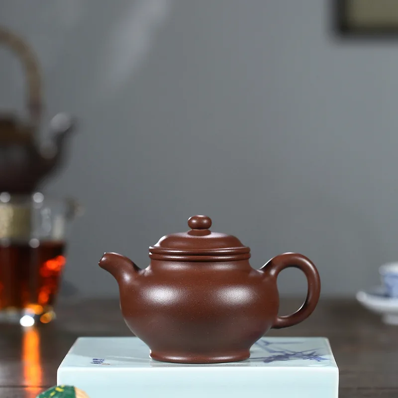 

purple clay pot expert hand mixed a pot of raw ore, purple mud, 250cc teapot, tea set, wholesale, one for distribution