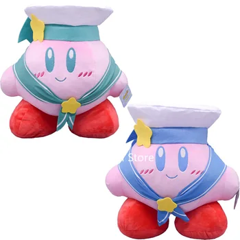 

Anime Kirby Plush Toy Popopo Kirby Figure Plushie Doll Pillow Navy Cute Style 34cm Cosplay for Gift