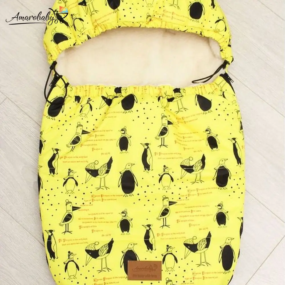 Конверт меховой универсальный AmaroBaby LITTLE FRIEND 80х45