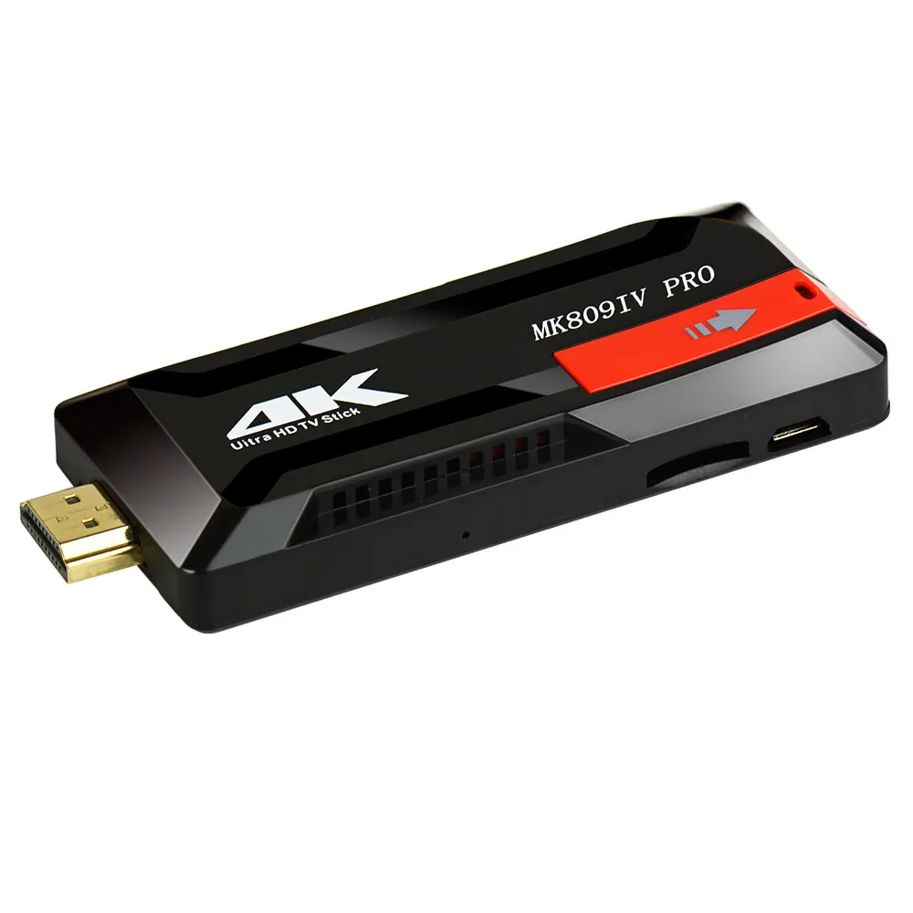 ТВ плеер MK809IV PRO Android 6 0 Amlogic S905X VP9 HDR 4K H.265 64 бит приставка Kodi 16 Предустановленная 1 ГБ