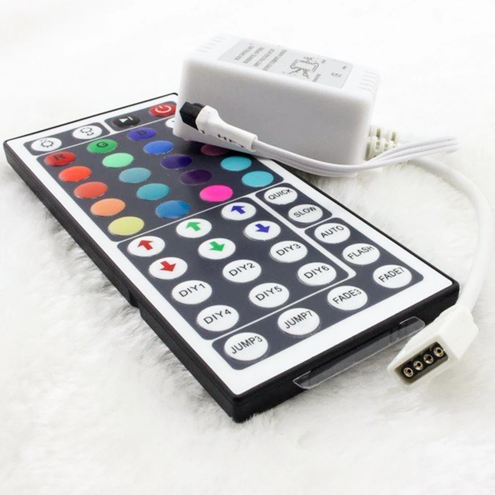 SMD 2835 гибкий ленточный светодиодный светильник RGB 5050 Fita 5 м 10 М лента диод DC 12 В +