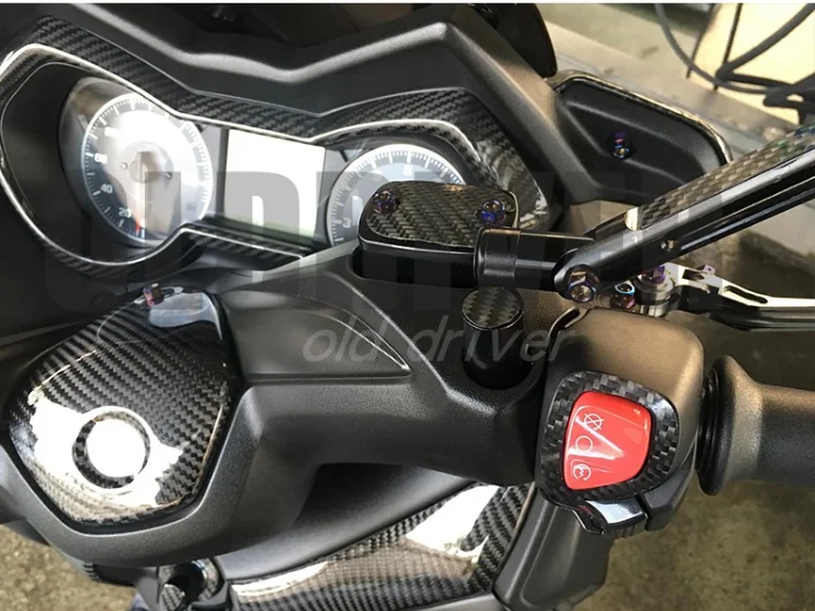 

Suitable for Yamaha Xmax300 motorcycle carbon fiber instrument shell patch matte / gloss