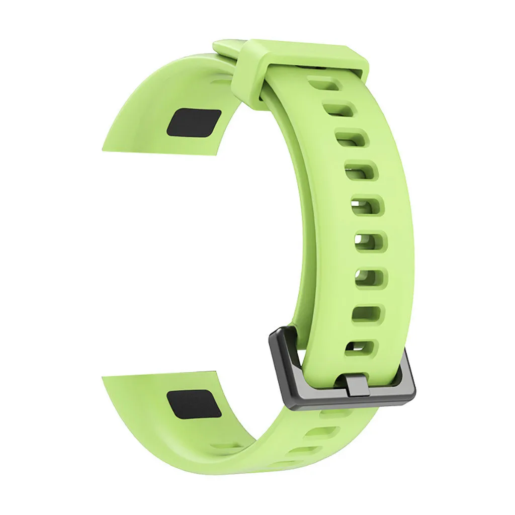 Suitable for Huawei 4 Smart Bracelet Pure Color Silicone Strap Soft Sports Silicone Strap Replacement Wrist Band Watch Band 