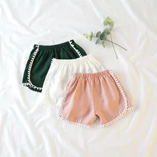 Tao. catkids/ летняя одежда, Новые товары, кружевные маленькие шорты для маленьких девочек, пляжные шорты, детские шорты кальсоны