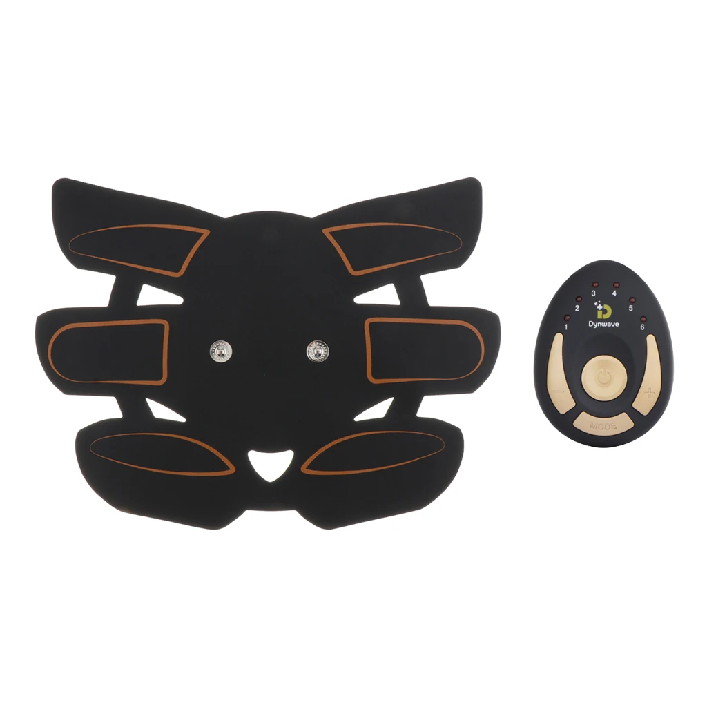 6 Pads Abdominal Muscle Toner Abs Trainer Muscle Stimulator Fitness Training Gym Home Work Out Fitness Body Training Gear