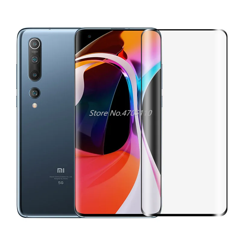 Полный Чехол из закаленного стекла для Xiaomi Mi 10 Pro Mi10 Mi10Pro 10Pro защитная пленка на