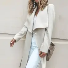 Черное, розовое теплое зимнее пальто с рюшами, женское длинное пальто с отложным воротником, пальто, женская Повседневная Осенняя верхняя одежда, abrigo mujer, пальто