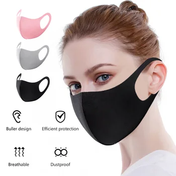 

10Pcs Anti Dust Masks Spring Cotton Winter Reusable Mouth Muffle Face Dustproof Respirator Mask Washable Face Mouth Mask Summer