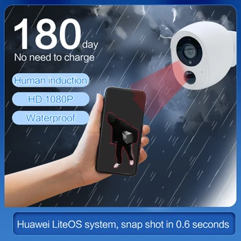 

Low power battery camera waterproof smart surveillance camera phone WIFI intercom wireless EQ-20S