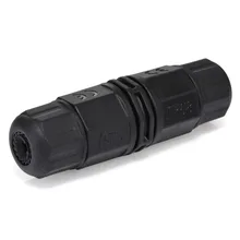 2/3/4 Пина 15A IP68 Водонепроницаемый Разъем EU AC DC 10 мм TUV фиксирующий винт Joiner Электрический провод адаптер