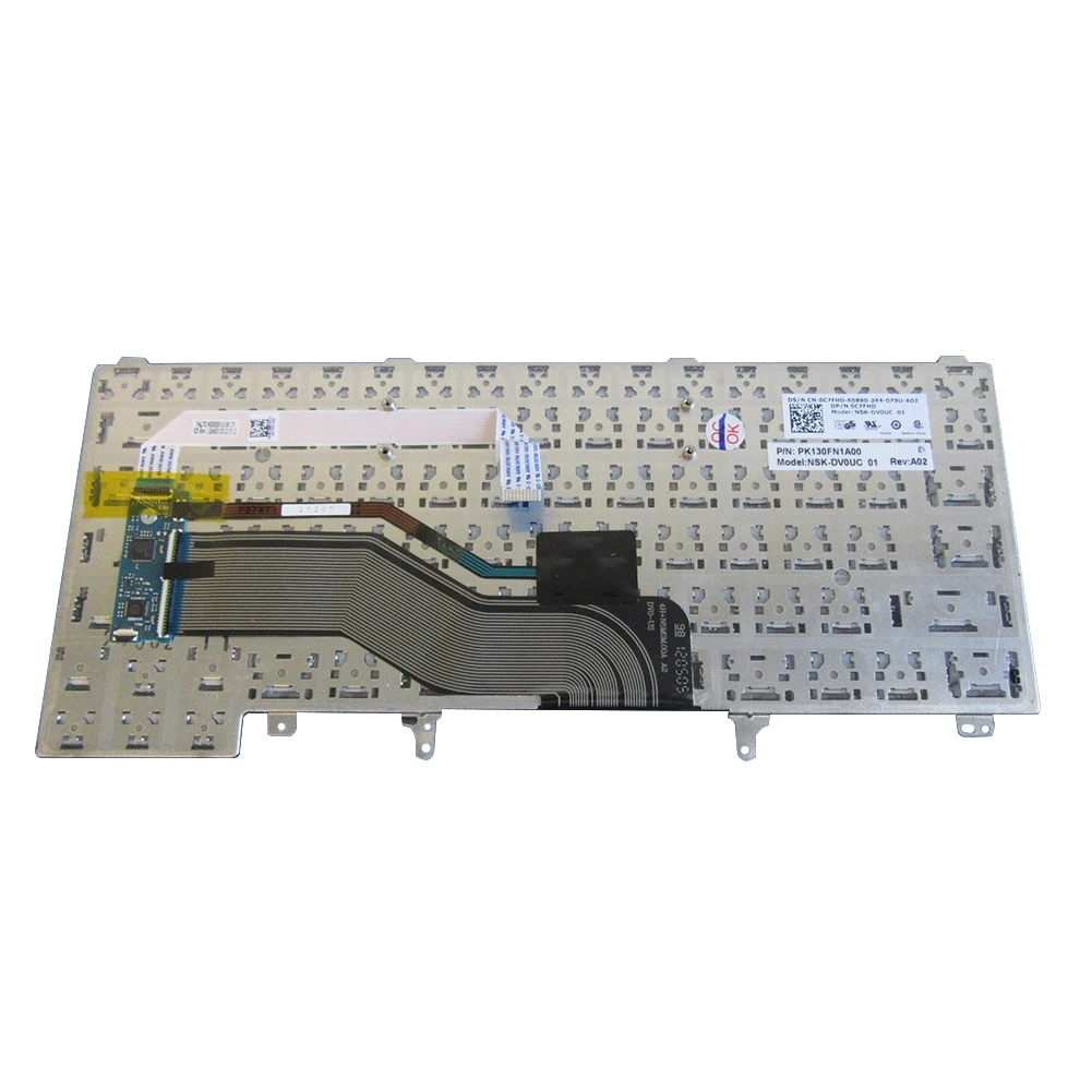 DV/_ US Version Laptop Keyboard for Dell Latitude E6320 E6230 E5420 E6330 E6440