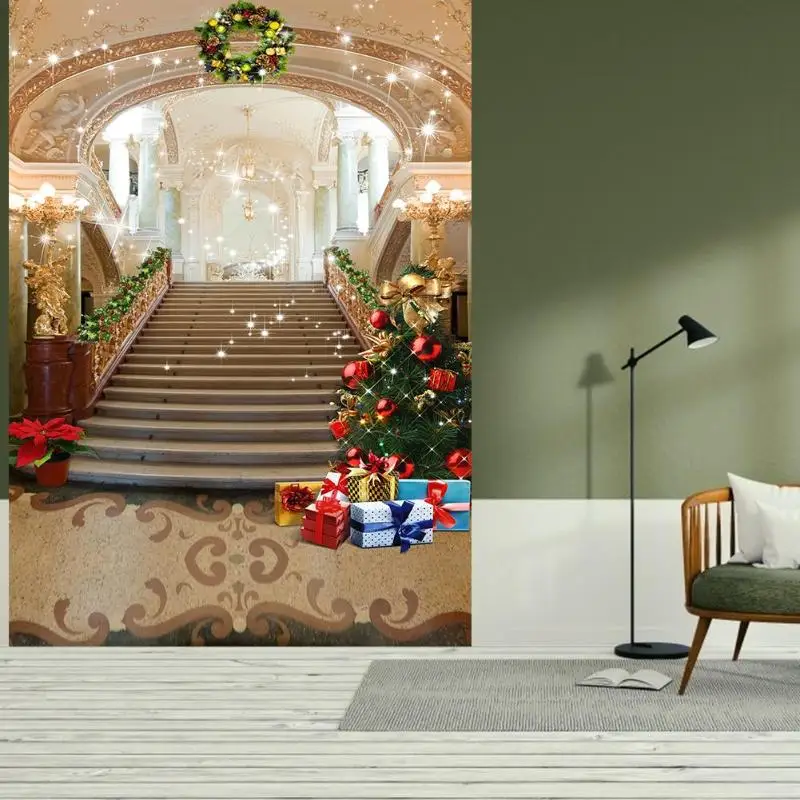 Фон для фотосъемки фотостудия Рождественский фон Художественная ткань домашний декор