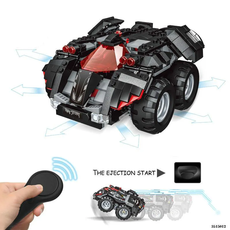 

Legoing Technic Remote Electric Vehicles Bat chariot Compatible Legoings Superhero Batman Building Blocks Toys For Children