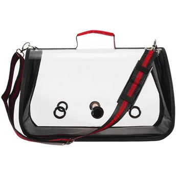 

AFBC Outdoor Travel Transport Parrot Cage Bird Carriers Accessories Pvc Transparent Breathable Parrot Handbag