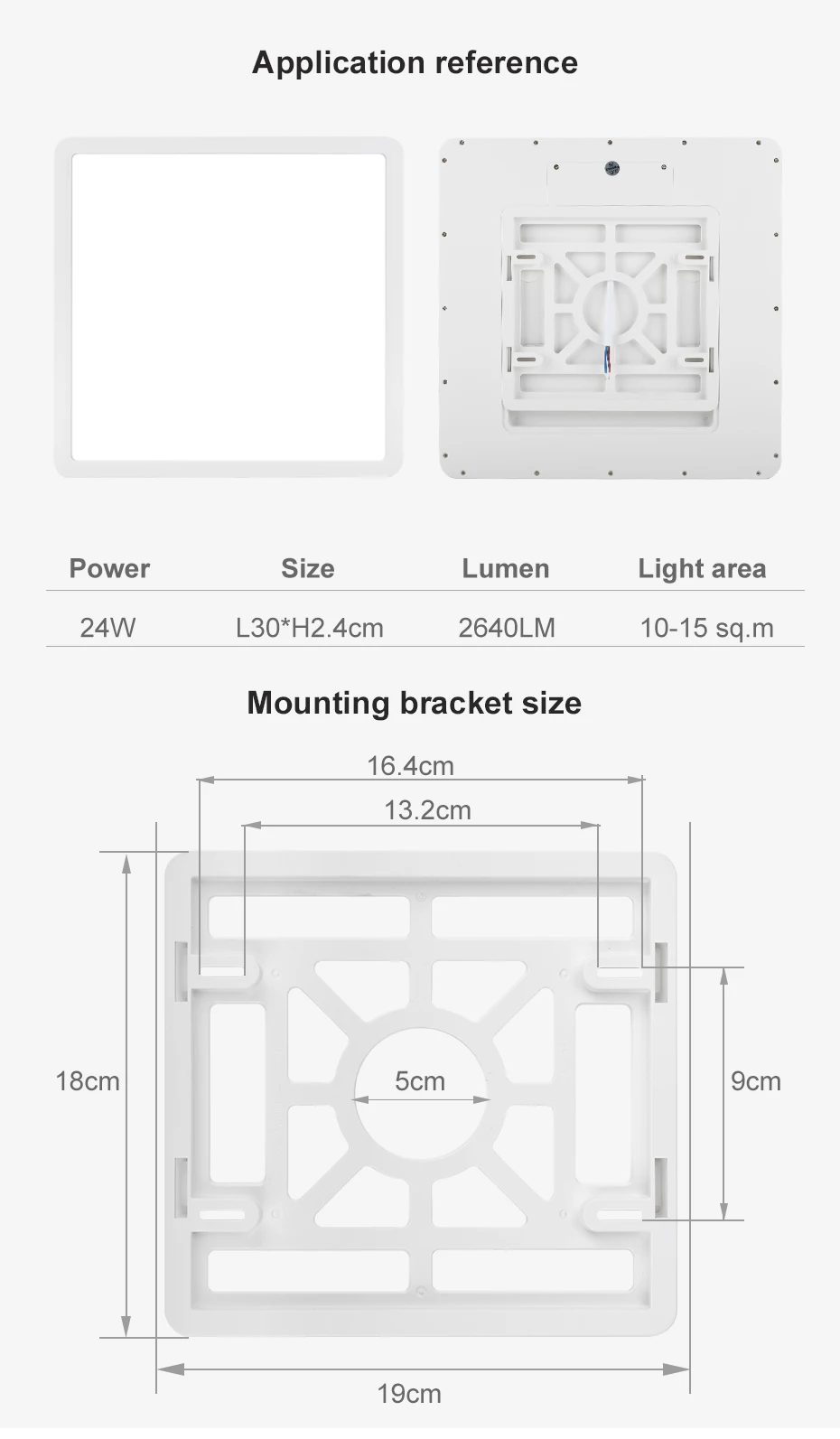 Modern Square Led Smart Ceiling Light Dimmable Home Lighing WiFi Tuya AI Voice Control Ultrathin Surface Mounting Ceiling Lamp kitchen ceiling light fixtures