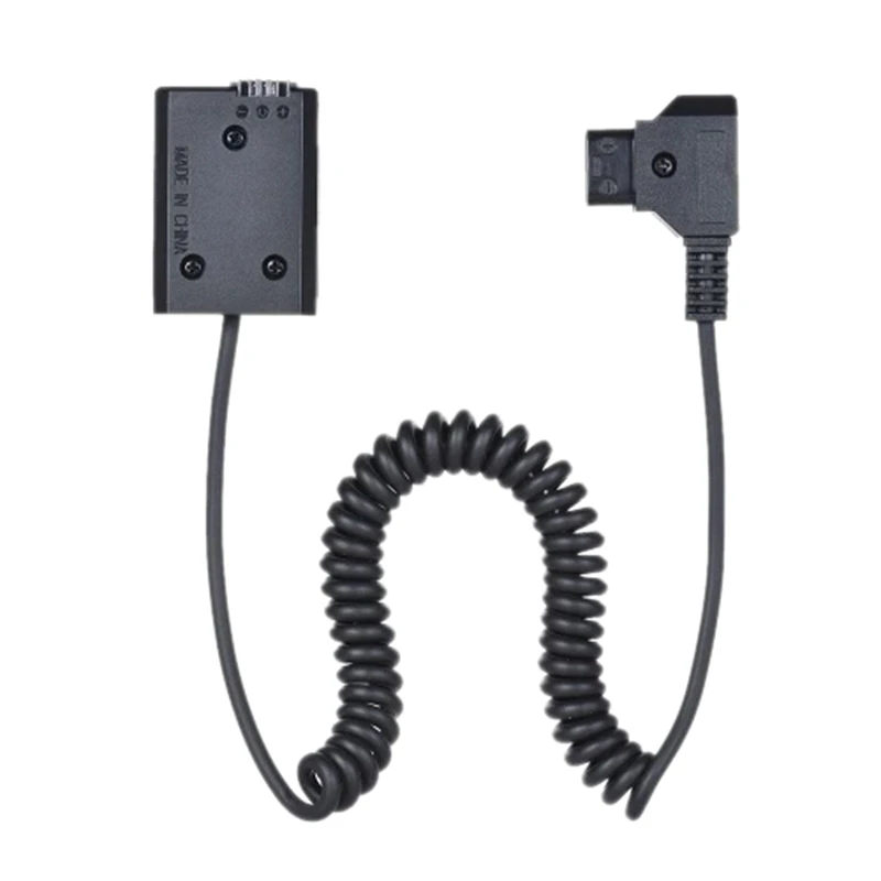 V-Mount/Anton Bauer D-Tap к NP-FW50 DC муфта питания адаптер для фиктивного аккумулятора спиральный кабель для sony A7 A7Ii A7S A7R A7Sii A7Rii