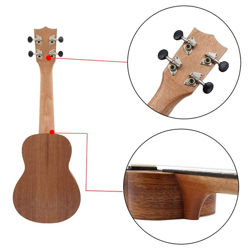 Новая IRIN 21 дюймовая гитара гавайская гитара Ukulele soprano Hawaii 4 струнная гитара для начинающих