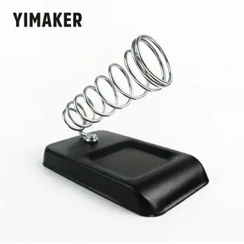 

YIMAKER Electric Soldering Iron Support Stand Station Metal Base Rectangle Stand Holder Base Support Station Safety Protecting