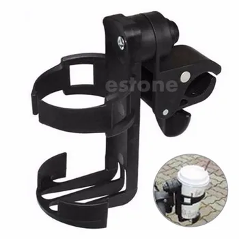 

New 1Pc Universal Black Baby Stroller Parent console Organizer Cup Holder