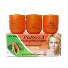 Отбеливающий, с экстрактом папайи крем для лица против веснушек дневной крем+ ночной крем+ жемчужный крем уход за кожей