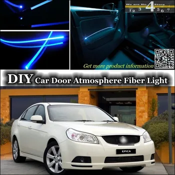 

For Holden Epica interior Ambient Light Tuning Atmosphere Fiber Optic Band Lights Inside Door Panel illumination Not EL light