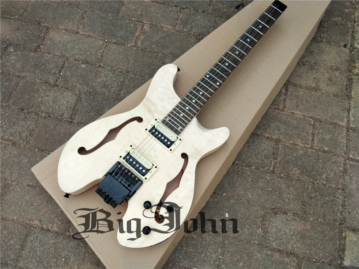 Semi Hollow Headless Guitar visitchile.cl