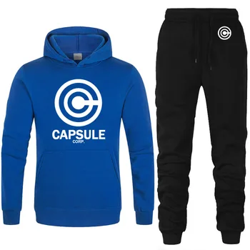 

Spring Autumn Men's Hoodies Anime Dragon Ball Z Streetwear capaule corp Sweatshirt high quality cotton Hooded tracksuit