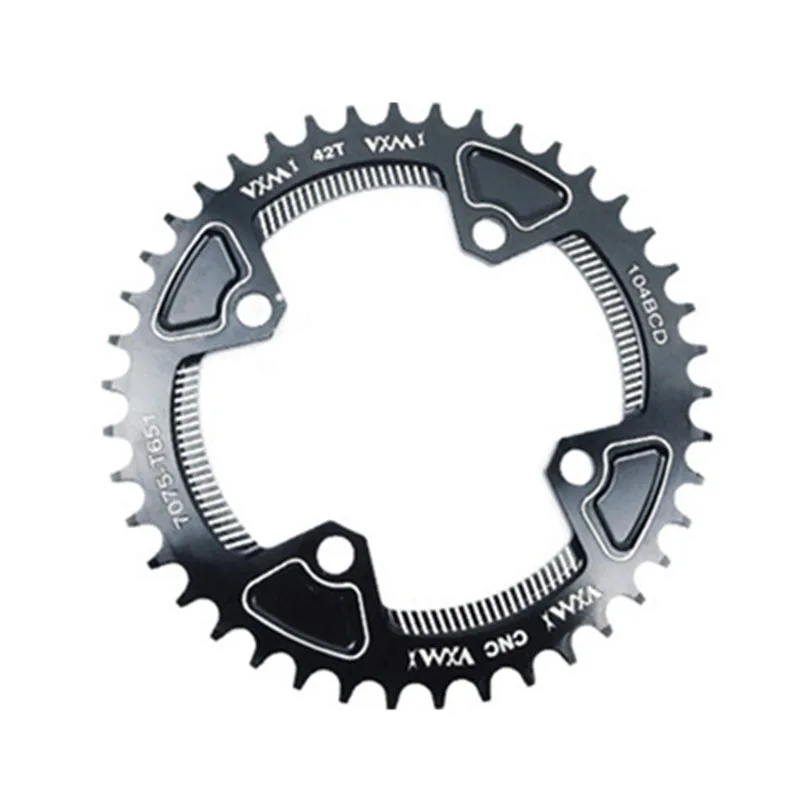 

Outdoor Chainring Bike Bicycle Cycling 40T/42T For 104mm BCD Non fading