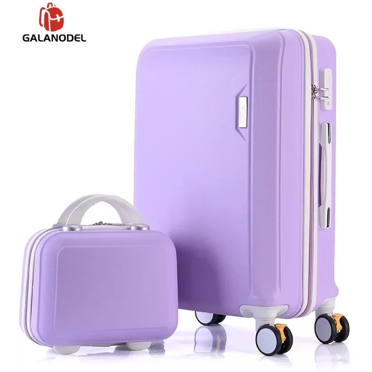 Rolling Luggage Чемодан на колёсиках набор Спиннер женский костюм чехол Дорожная сумка на колесах тележка 20 дюймов сумка для переноски с ручкой чехол на колесиках - Цвет: Rolling Luggage