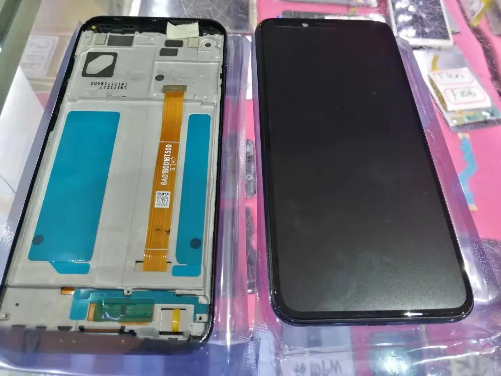 Рабочий стеклянный сенсор для lenovo K5 Play L38011 L38021 ЖК-дисплей, сенсорная панель, дигитайзер экрана в сборе+ рамка