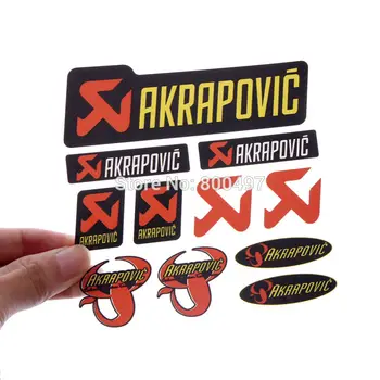 

New Design Car Styling Creative Auto Vinyl Sticker Decal Set Car Bumper Whole Body Decal Creative Vinyl Set for Akrapovic
