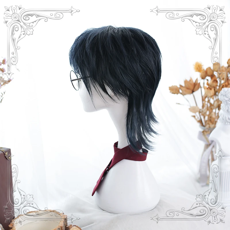 Парик муллет в стиле Харадзюку для мужчин и женщин нейтральный парик принцессы