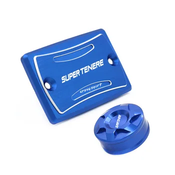 

For YAMAHA Super Tenere Xt120z Front Brake Reservoir Cover Motorcycle Master Cylinder Oil Fluid Cap With Logo 2015 2016 2017