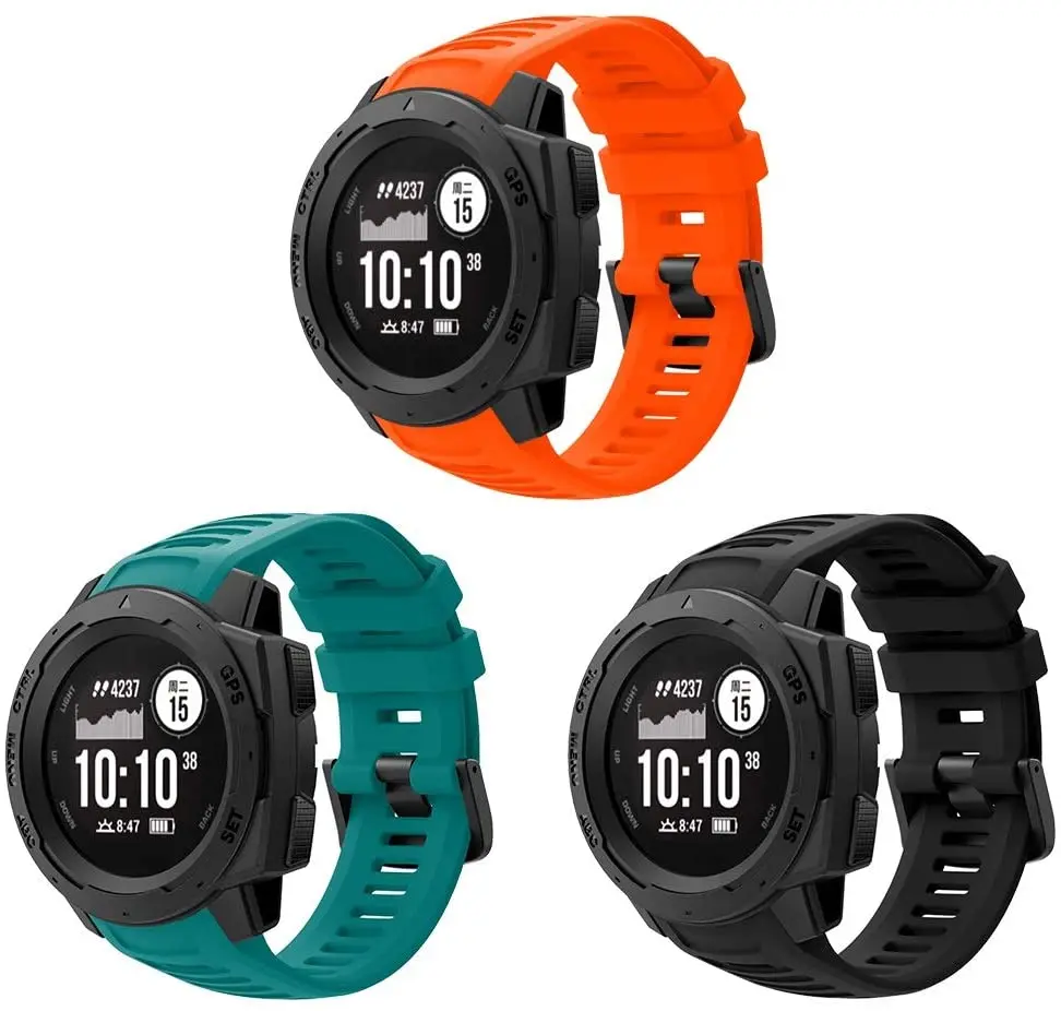 3-pack-sport-bands-for-garmin-instinct-watch-band-soft-silicone