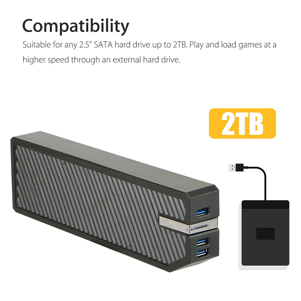  Yuanlin adaptador HDD expansión de memoria de almacenamiento externo juego periféricos para Xbox un