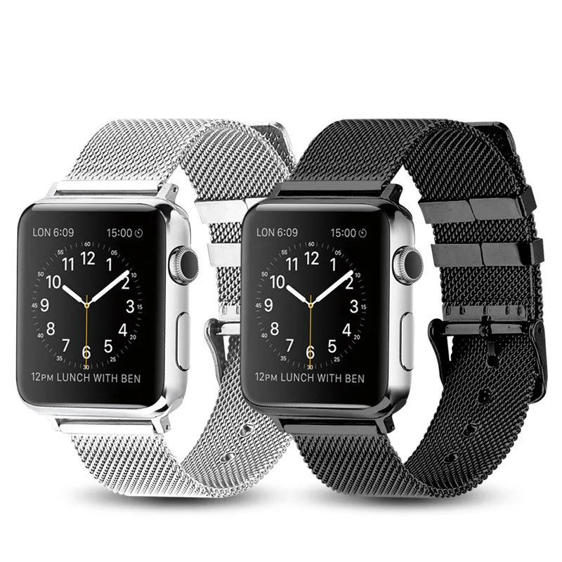Классический Миланский ремешок относится к 38 мм 42 Apple Watch Series 1 2 3 полоса 40 44 для 4 в